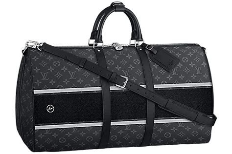 louis vuitton fragment keepall|Louis Vuitton Keepall bandoulière.